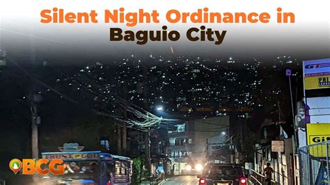 baguio city ordinances|Baguio City's Silent Night Ordinance .